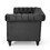 Loveseat Sofa, Black N841P203519