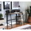 ACME Garima Writing Desk, Rustic Oak & Black Finish OF00321