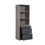 ACME Estevon Bookcase in Gray Oak Finish OF00630