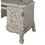 ACME Dresden Computer Desk & Hutch in Bone White Finish OF01717