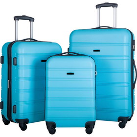 3 Piece Luggage Set Hardside Spinner Suitcase with Tsa Lock 20" 24' 28" Available PP191030Aam