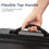Hardshell Luggage Sets 3 pcs Spinner Suitcase with TSA Lock Lightweight 20"24"28" PP282385AAB