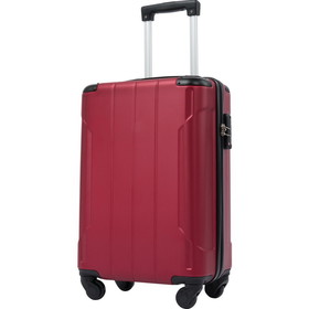 Hardshell Luggage Spinner Suitcase with Tsa Lock Lightweight 20" (Single Luggage) PP282801Aaj