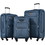 Softside Luggage Expandable 3 Piece Set Suitcase Upright Spinner Softshell Lightweight Luggage Travel Set PP283608AAM