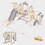 Kids Swing-N-Slide with Bus Play Structure, Freestanding Bus Toy with Slide&Swing for Toddlers, Bus Slide Set with Basketball Hoop PP299290AAE