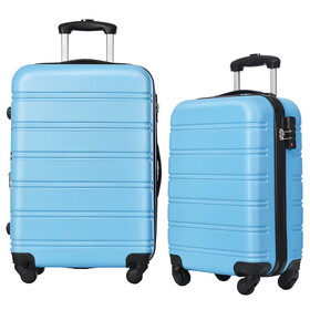 Luggage Sets of 2 Piece Carry on Suitcase Airline Approved,Hard Case Expandable Spinner Wheels PP302833AAB