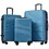 Hardshell Luggage Sets 3 Piece double spinner 8 wheels Suitcase with TSA Lock Lightweight 20"24"28" PP304127AAC