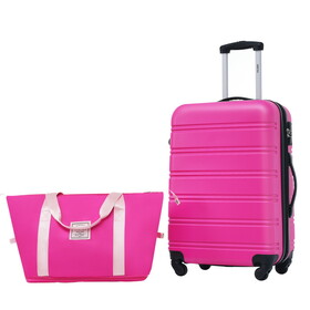 Hardshell Luggage Sets 24inches + Bag Spinner Suitcase with TSA Lock Lightweight PP309432AAH