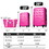 Hardshell Luggage Sets 2pcs + Bag Spinner Suitcase with TSA Lock Lightweight 20" + 28" PP309434AAH