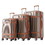 Hardshell Luggage Sets 3 Piece double spinner 8 wheels Suitcase with TSA Lock Lightweight 20"24"28" PP310367AAQ
