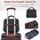Hardshell Luggage Sets 3 Pieces 20"+28" Luggages and Cosmetic Case Spinner Suitcase with TSA Lock Lightweight PP312781AAB