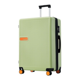 Contrast Color Hardshell Luggage 24inch Expandable Spinner Suitcase with TSA Lock Lightweight PP315370AAB