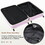 Luggage Set of 3, 20-inch with USB Port, Airline Certified Carry-on Luggage with Cup Holder, ABS+PC Hard Shell Luggage with Spinner Wheels, purple, New Products in Stock Mid May