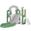 Toddler Slide and Swing Set 5 in 1, Kids Playground Climber Slide Playset with Telescope, Freestanding Combination for Babies Indoor & Outdoor PP321359AAF