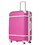 24 IN Luggage 1 Piece with TSA lock, Expandable Lightweight Suitcase Spinner Wheels, Vintage Luggage,Pink PP321685AAH