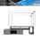 Techni Mobili Adjustable TV Stand Console for TV's Up to 65" RTA-7050-GRY