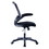 Techni Mobili Mesh Task Office Chair with Flip-Up Arms, Black RTA-8050-BK