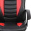 Techni Mobili Kid's Gaming and Student Racer Chair with Wheels, Red RTA-KS40-RED