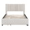 Full Size Upholstered Platform Bed with 2 Drawers and 1 Twin Size Trundle, Classic Headboard Design, Beige SF000014AAA