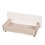 Full Size Upholstered Bed with 4 Drawers, Beige SF000104AAA