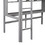 Twin Size Loft Bed with Convenient Desk, Shelves, and Ladder, White SM000401AAE-1