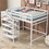 SM000526AAK White+Pine+Box Spring Not Required+Full+Wood