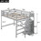 Full Size Loft Bed with Built-in Storage Wardrobe and Staircase, Gray SM000527AAE-1