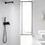 Wall Mounted Bathroom Rain Hot and Cold Complete SOAE712-10MB