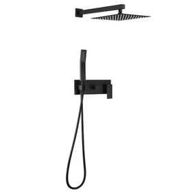 Wall Mounted Bathroom Rain Hot and Cold Complete SOAE712-10MB