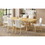 SP000059AAA Natural+Rubber Wood+Wood+Dining Room+Distressed Finish
