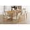 SP000063AAA Natural+Rubber Wood+Wood+Dining Room+Solid Wood