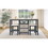 SP000232AAE Gray+Solid Wood+Upholstered Chair+Wood+Seats 2