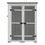 SP100016AAE White+gray+Wood+Water Resistant Frame+Garden & Outdoor+Rustic