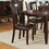 Charlton Slat Back Dining Side Chairs in Espresso, Set of 2 SR011285