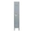 1 Door 66"H Metal Lockers with Lock for Employees, Storage Locker Cabinet for Home Gym Office School Garage, Gray T2398P151986