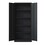 72"H Metal Garage Storage Cabinet, Black Tool Steel Locking Cabinet with Doors and 4 Shelves, Tall Cabinets for Garage Storage Systems Lockable File Cabinet for Home Office, Classroom/Pantry