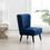 Elon Contemporary Velvet Upholstered Accent Chair, Blue T2574P164255