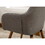 Tuchico Contemporary Fabric Accent Chair, Gray T2574P164258