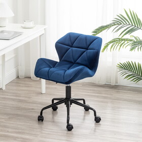 Eldon Diamond Tufted Adjustable Swivel Office Chair, Blue T2574P164795