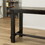Lotusville Antique Black Finish Rectangular Wood Bar Height Dining Table T2574P165133