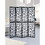 Giyano 4 Panel Screen Room Divider, Black T2574P165147