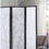 Bamboo Print 4-Panel Framed Room Screen/Divider, Black T2574P165153