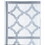 Quarterfoil infused Diamond Design 4-Panel Room Divider, Silver T2574P165178