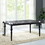 Leviton Urban Style Dining Table, Black T2574P165182