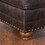 Leinster Faux Leather Upholstered Nailhead Ottoman T2574P196930