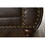 Leinster Faux Leather Upholstered Nailhead Sofa T2574P196944