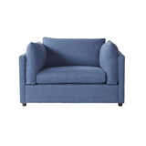 Enda Oversized Living Room Pillow Back Cuddler Arm Chair T2574P196961