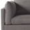Enda Oversized Living Room Pillow Back Cuddler Arm Chair with Ottoman T2574P196962