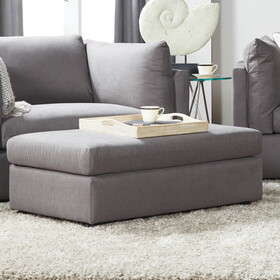 Enda Living Room Fabric Ottoman T2574P196965
