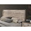 Imerland Contemporary White Wash Finish Bedroom Set with Queen Sleigh Bed, Dresser, Mirror, Nightstand T2574P201577